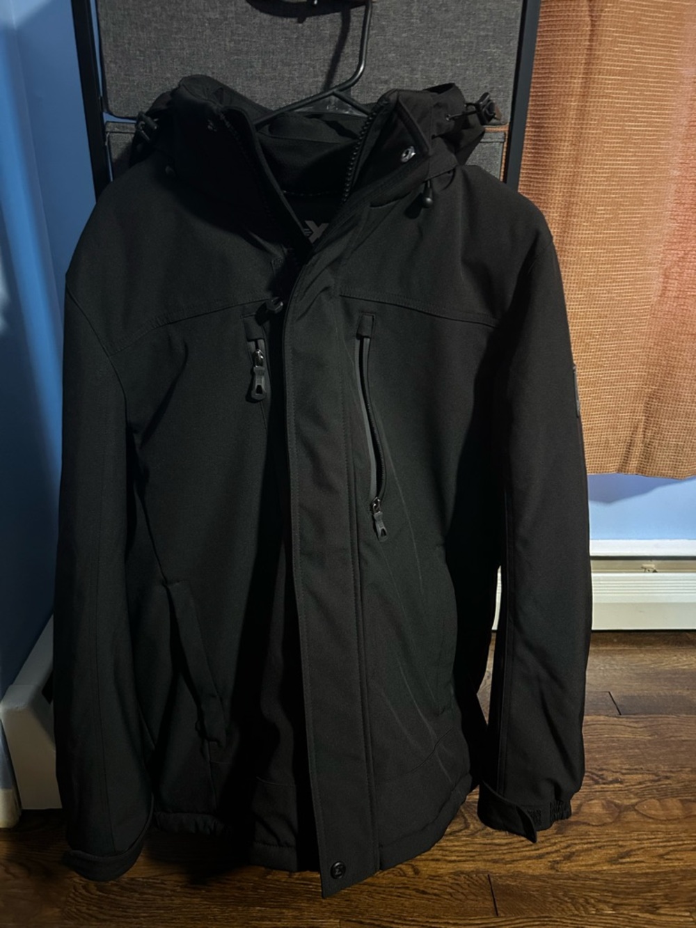 ZeroXposur Men's Softshell Jacket- Black, Medium